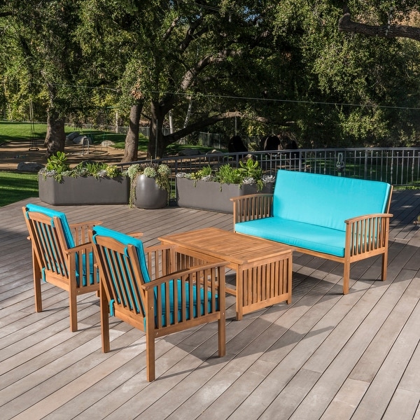 Acacia Wood Patio Furniture Set