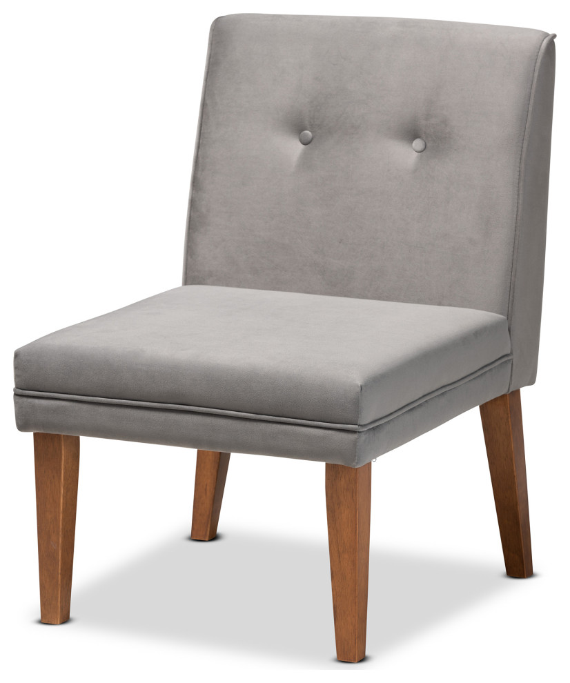 Chelsey Mid Century Modern Dining Collection   Midcentury   Dining Chairs   by Baxton Studio  Houzz