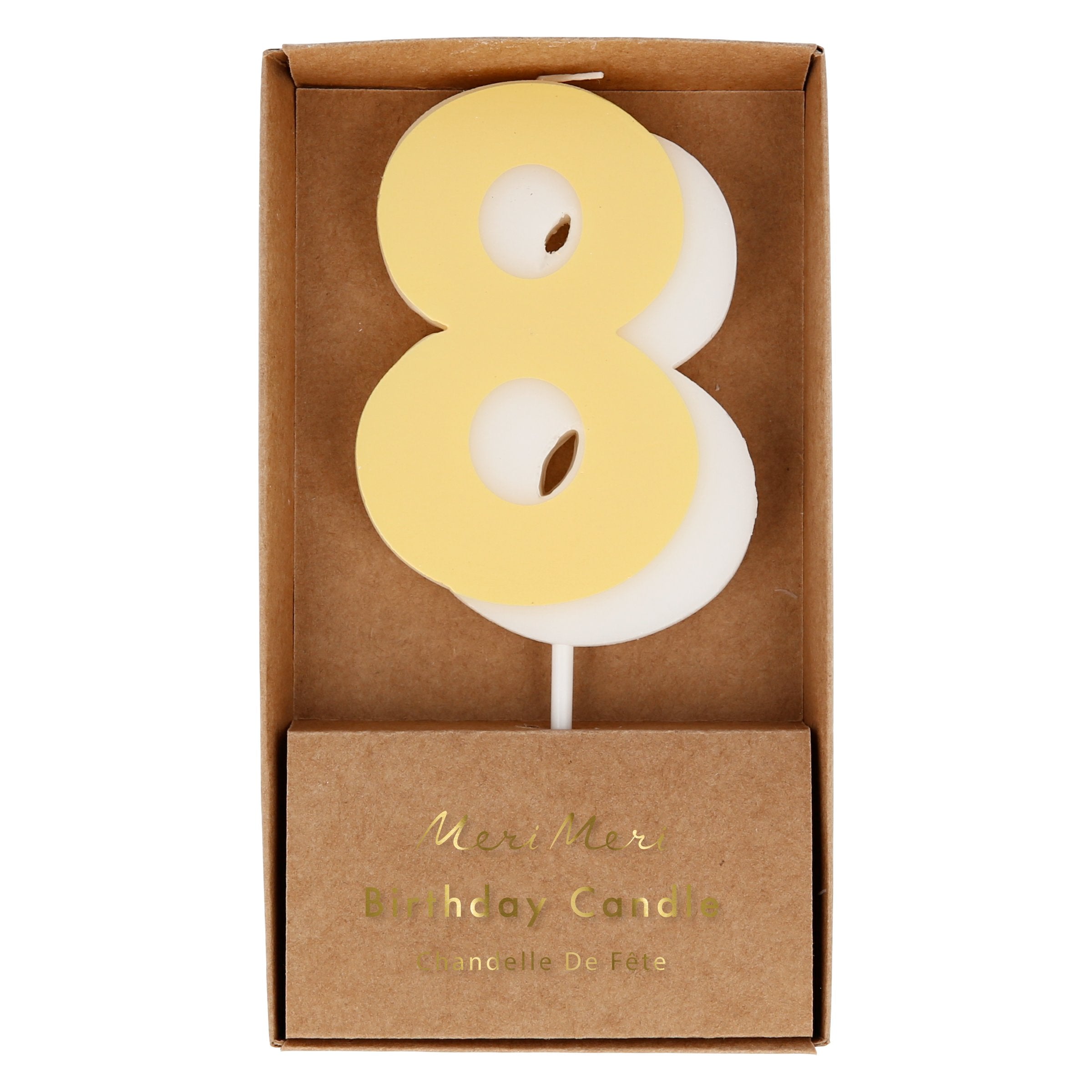 Color Numbered Candle