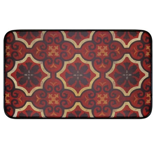 Marrakesh Designer Chef Oil amp Stain Resistant Anti fatigue Kitchen Floor Mat