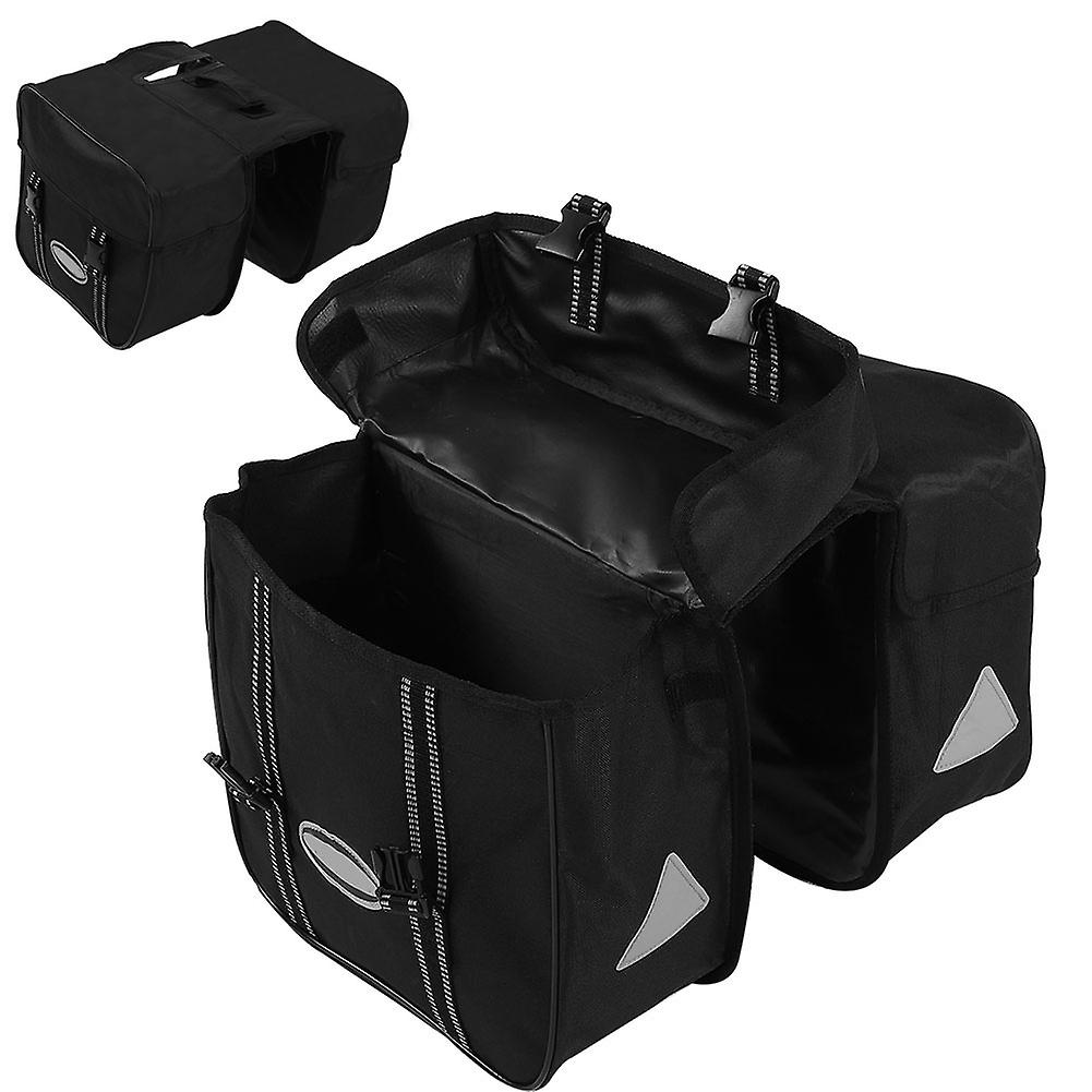 Waterproof Outdoor Bike Bicycle Rear Seat Tail Storage Bag Rack Trunk Travel Double Pannier Bag