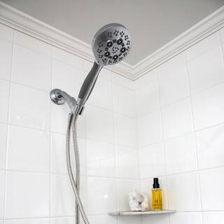 Speakman 5-Spray 4.5 in. Single Wall Mount Handheld Adjustable Shower Head in Polished Chrome VS-1240