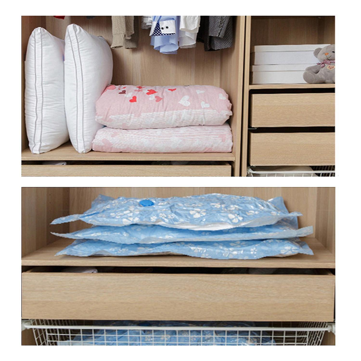 11pcs Thickened Vacuum Storage Bag For Cloth Compression Bag Reusable Blanket Clothes Quilt Organiz