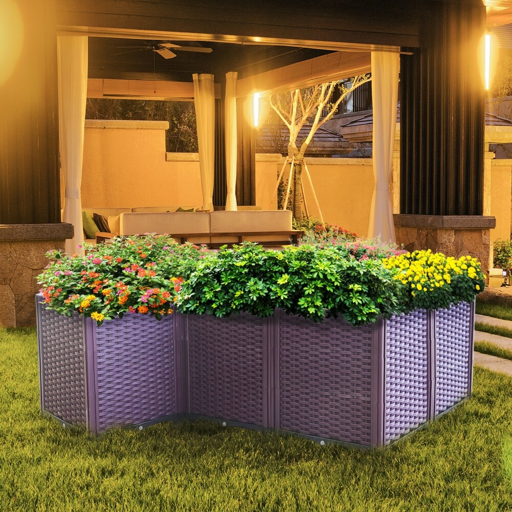 Plastic Raised Garden Bed