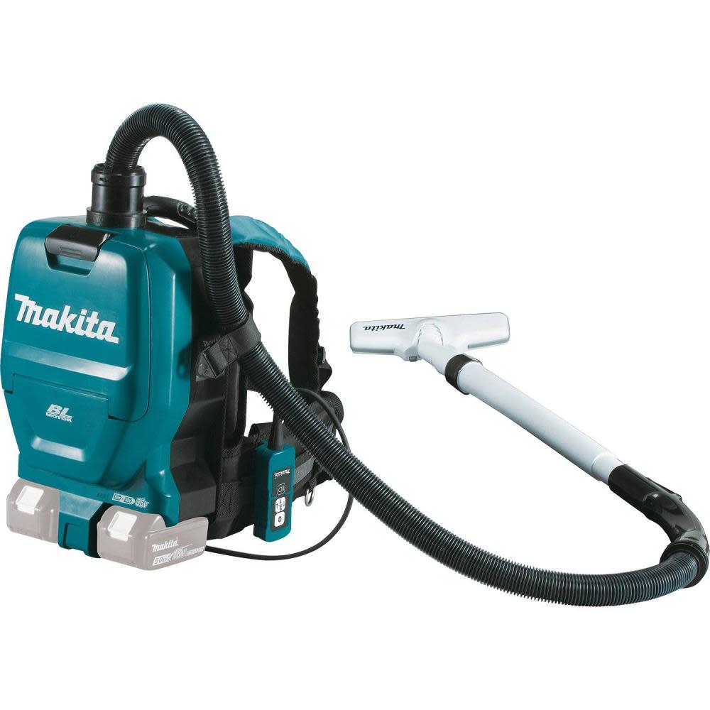 Makita LXT 18V X2 Cordless Dust Extractor HEPA Backpack 1/2 Gallon Tool Only