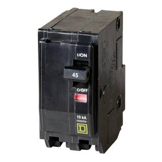 Square D QO 45 Amp 2-Pole Circuit Breaker QO245CP