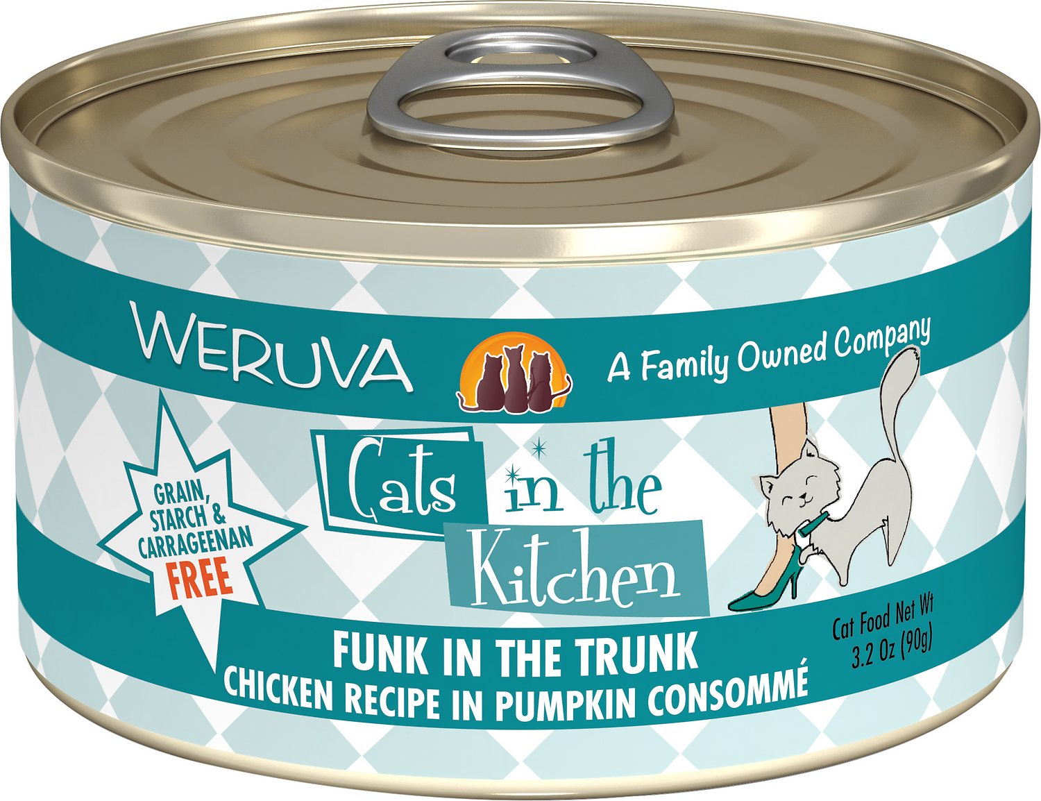 Weruva Cats In The Kitchen Funk In The Trunk Chicken Recipe In Pumpkin