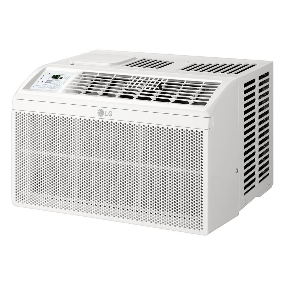 LG 5800 BTU 115-Volt Window Air Conditioner Cools 230 sq. ft. with Remote in White LW6023R