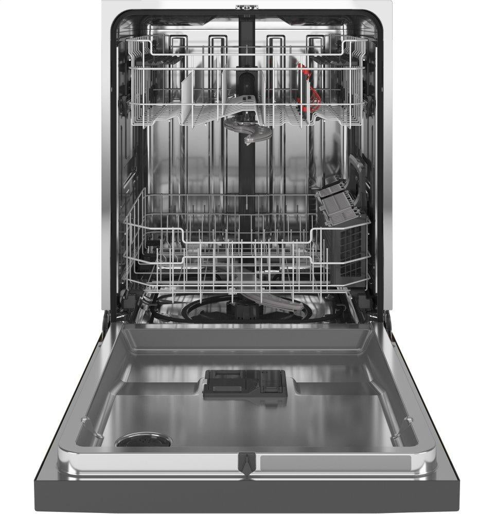 Ge Appliances GDF645SMNES Ge® Front Control With Stainless Steel Interior Dishwasher With Sanitize Cycle & Dry Boost