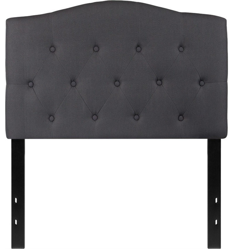 Flash Furniture Cambridge Fabric Panel Headboard   Transitional   Headboards   by VirVentures  Houzz