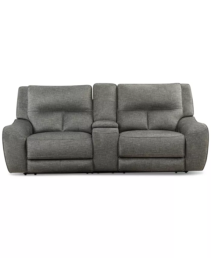 Furniture CLOSEOUT! Terrine 3-Pc. Fabric Sofa with 2 Power Motion Recliners and 1 USB Console