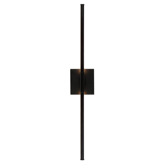 Led Makena Dimmable Metal Wall Sconce Black Jonathan Y