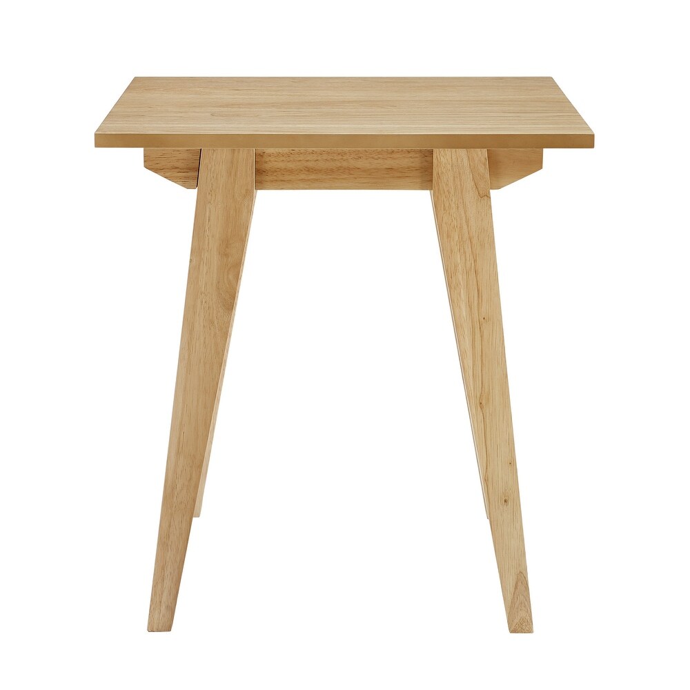 Middlebrook Contemporary Minimal Solid Wood Side Table