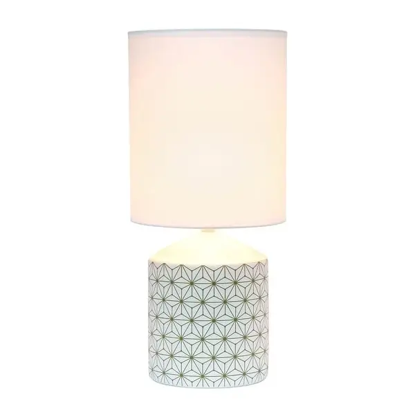 Simple Designs Fresh Prints Table Lamp