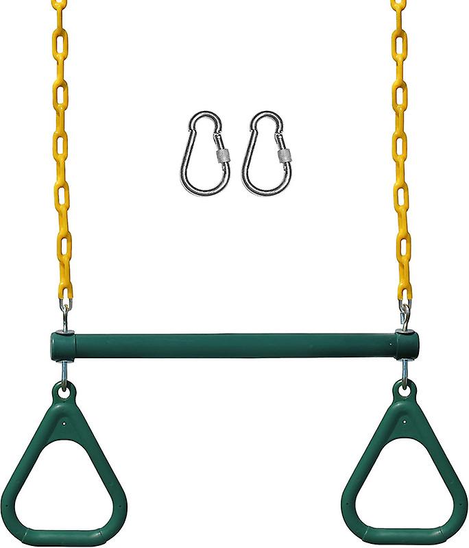 Gym Swing Sets For Backyard， Monkey Bars and Swingset Accessories - Set Includes 18