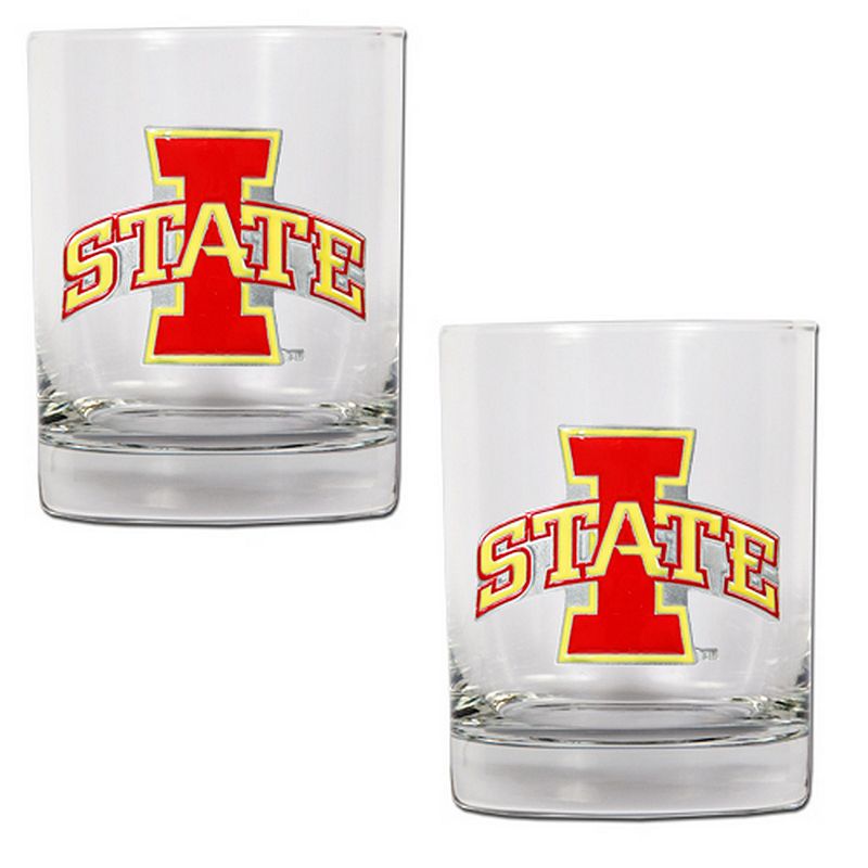 Iowa State Cyclones 2-pc. Rocks Glass Set