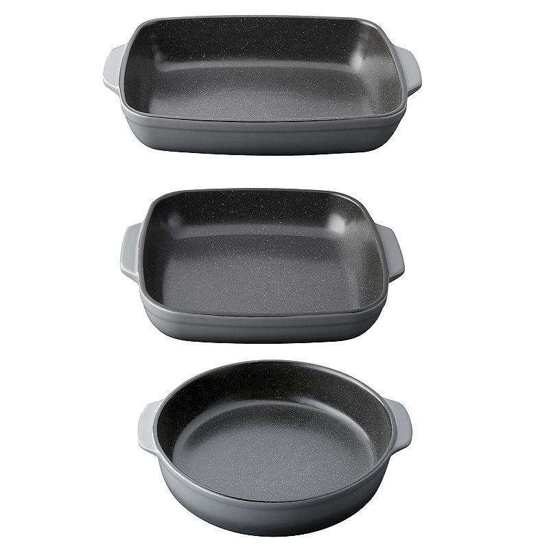 BergHOFF Gem 3-pc. Stoneware Bakeware Set