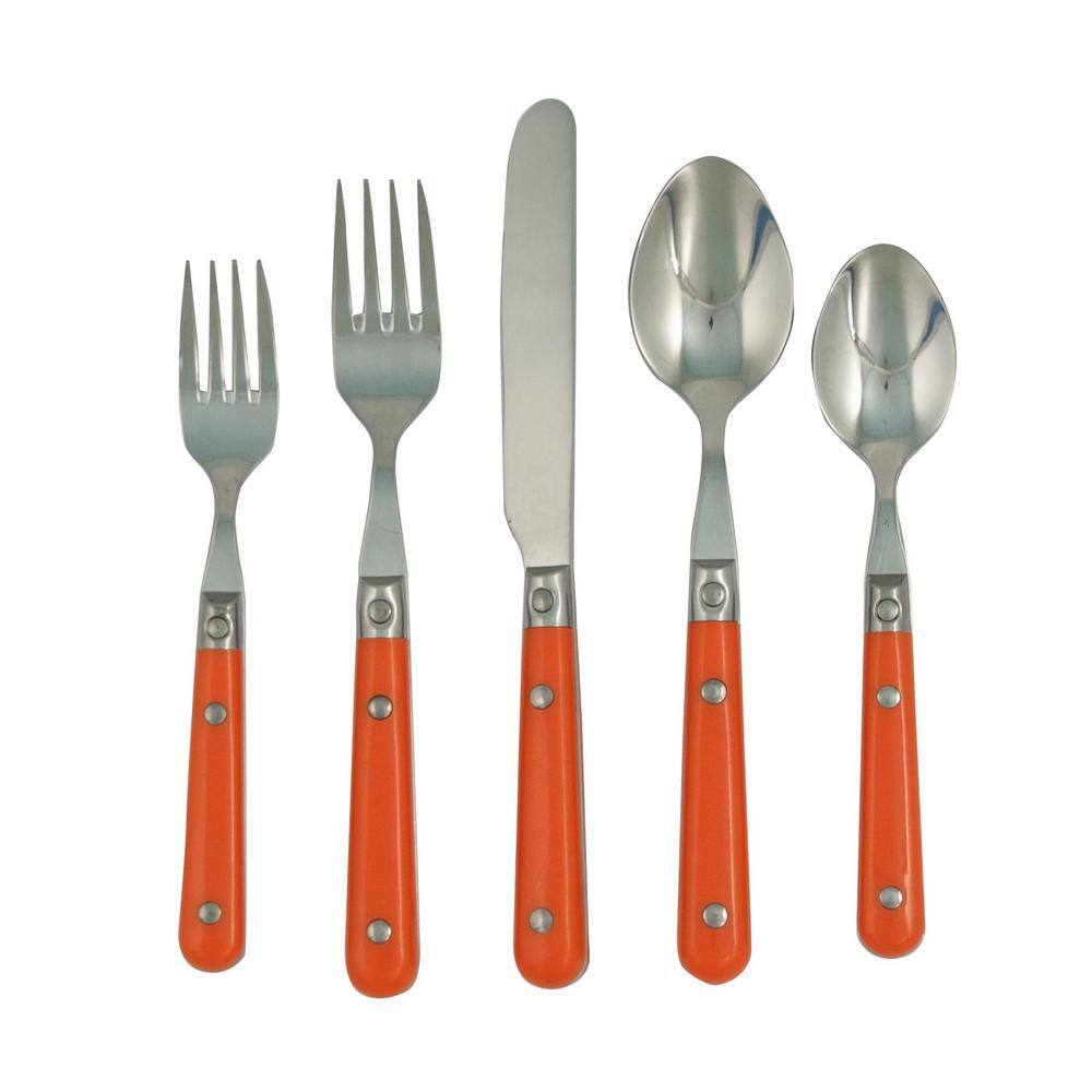 LePrix 20-Piece Persimmon (Orange) Service for 4 20018