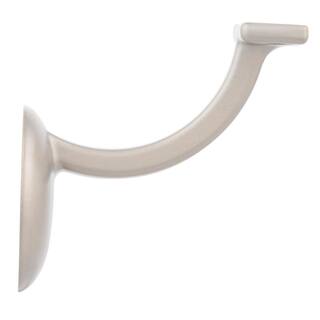 EVERMARK Stair Parts 601-B-MD Brushed Nickel Stair-Rail Wall Bracket Accessory 9001211