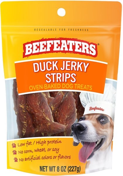 Beefeaters Duck Strips Jerky Dog Treat