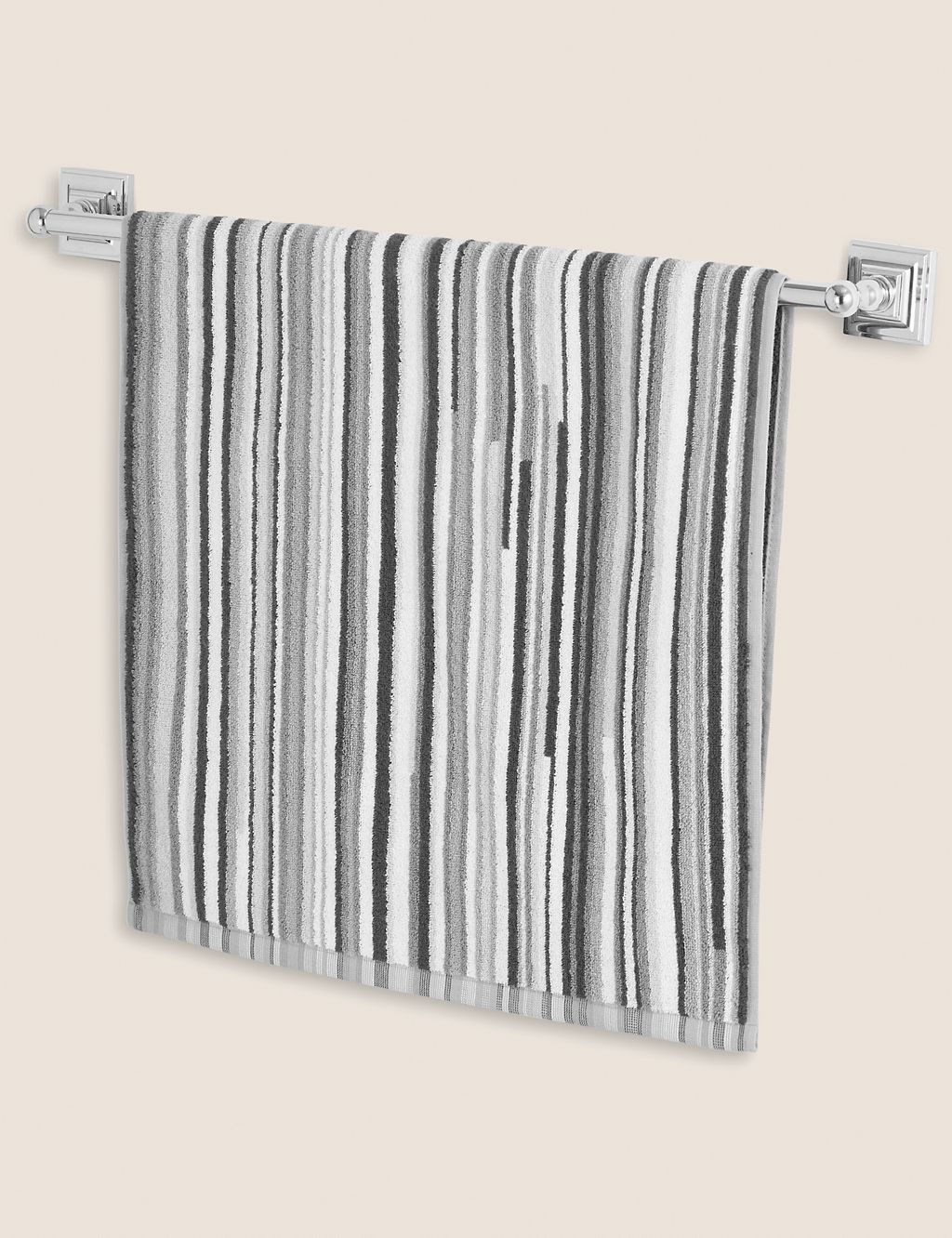 Pure Cotton Striped Towel