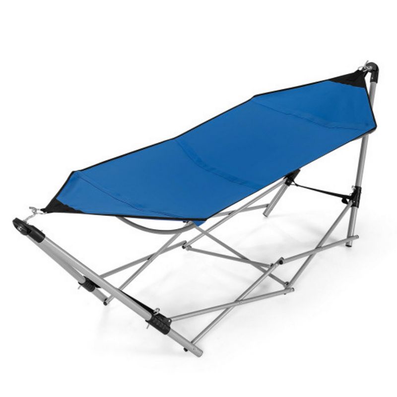 Portable Folding Steel Frame Hammock with Bag