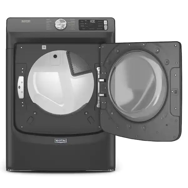 Maytag MED6630MBK Front Load Electric Dryer With Extra Power And Quick Dry Cycle - 7.3 Cu. Ft.