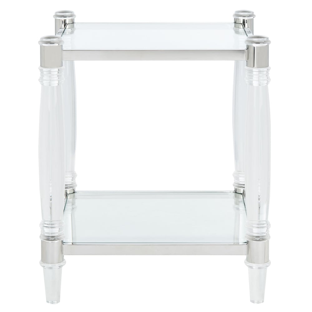 SAFAVIEH Couture Isabelle Acrylic Accent Table   20\