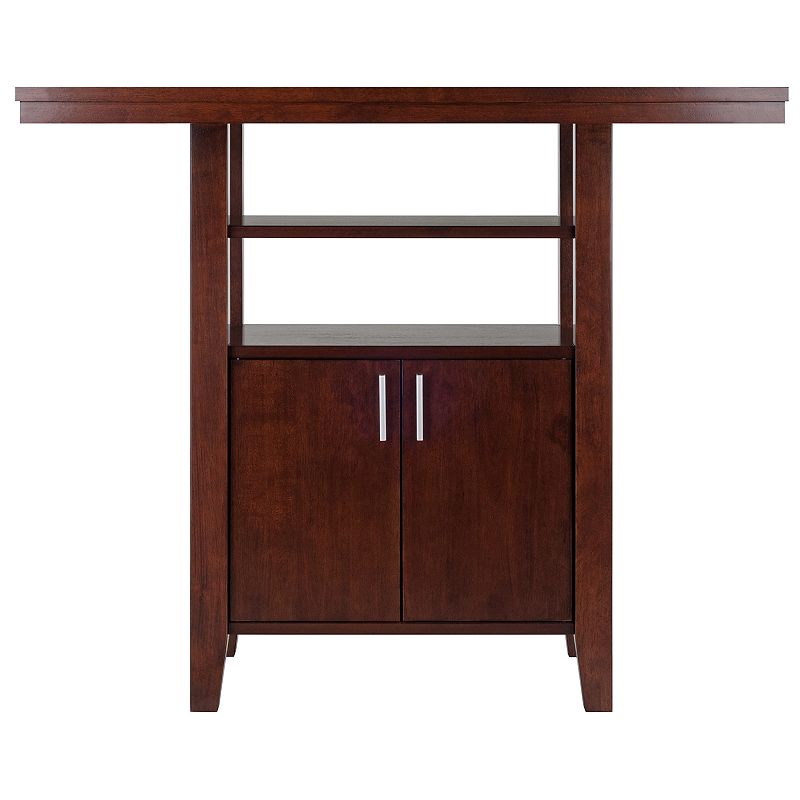 Winsome Albany 3-Piece High Table and Counter Stools Set