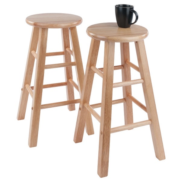 Element 2-Pc Counter Stool Set - 13.39 x 13.39 x 23.86 inches