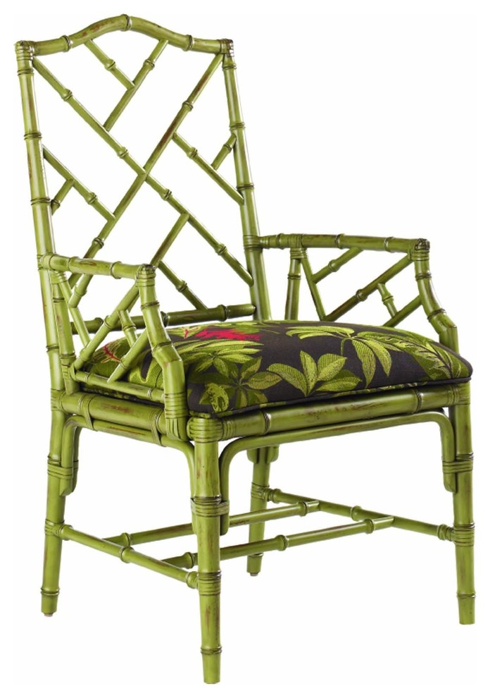 Emma Mason Signature Wintervale Arm Chair in Cilantro (Set of 2)   Asian   Dining Chairs   by Emma Mason  Houzz