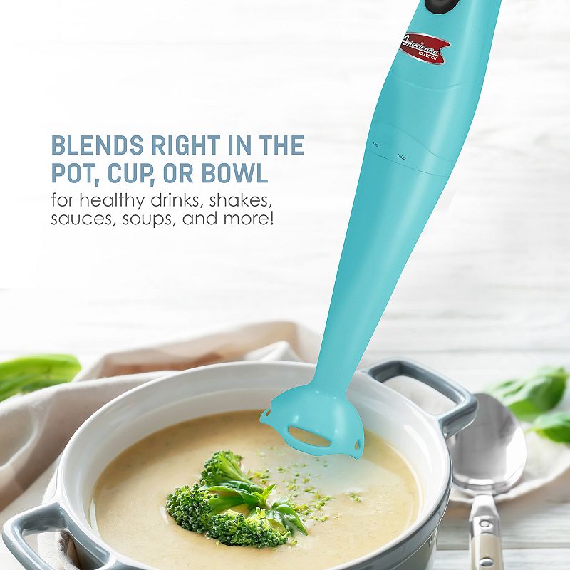 Americana Hand Blender with Detachable Wand