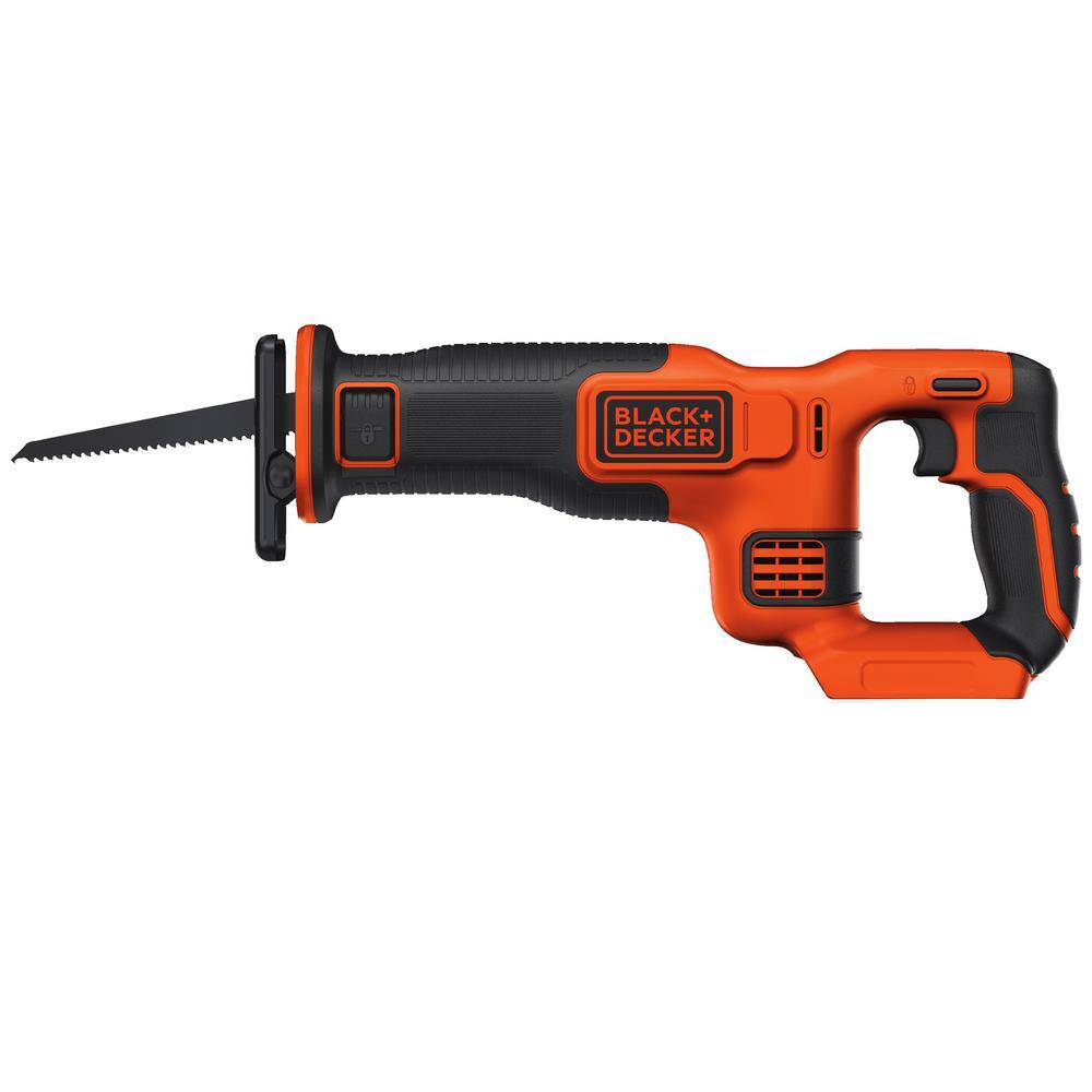 BLACK+DECKER 20V MAX Lithium-Ion Cordless Reciprocating Saw (Tool Only) BDCR20B