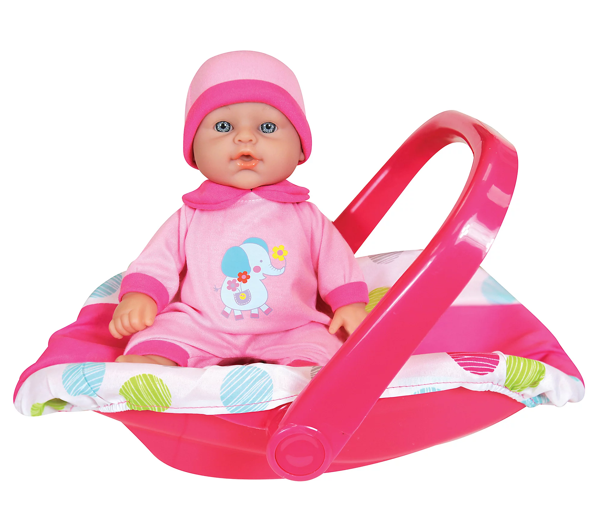 Lissi 12 Twin Baby Dolls with Twin Jogger Stroler