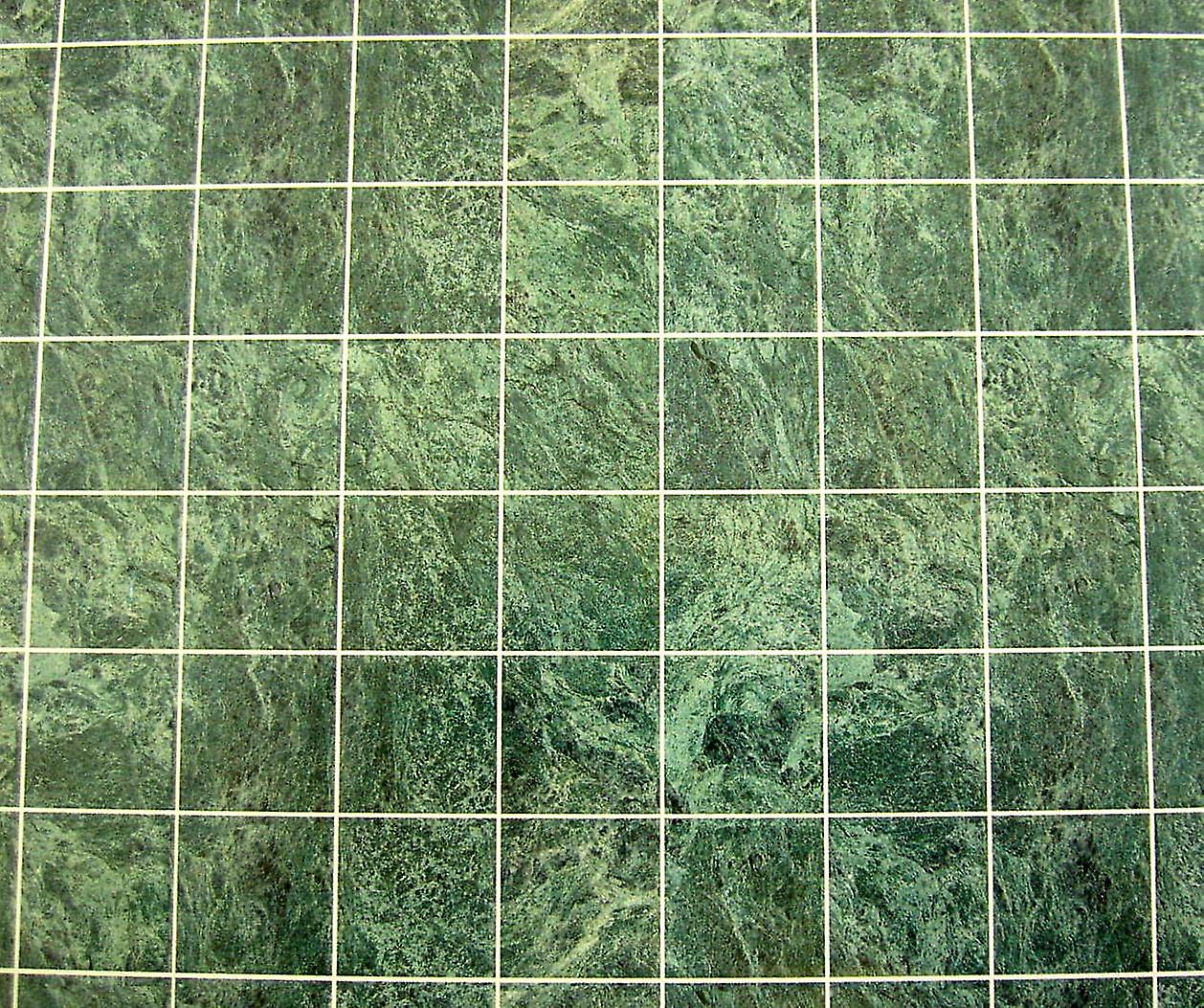 Dolls House Miniature Kitchen Bathroom Flooring Tiles Green Marble Tile Sheet