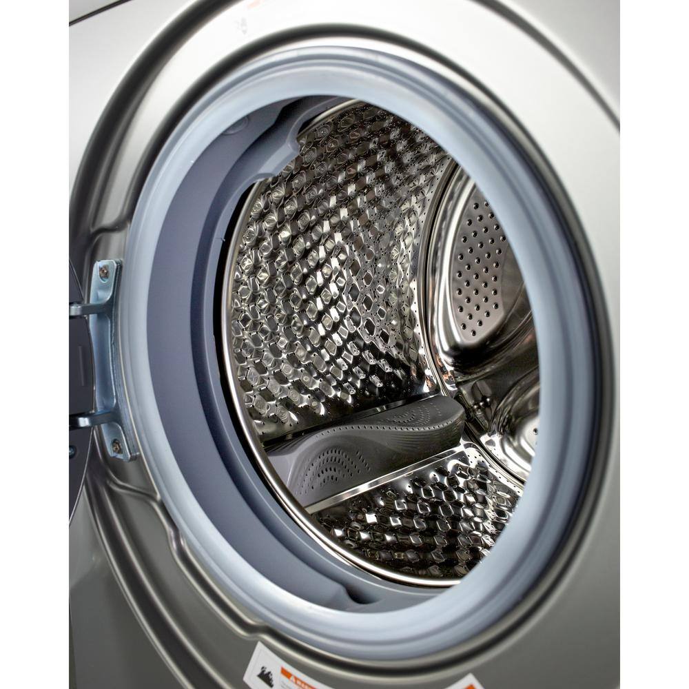 Summit Appliance 24 in. 2.7 cu. ft. Platinum Electric All-in-One Washer Dryer Combo SPWD2203P