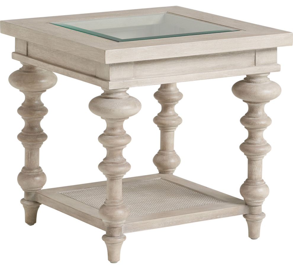 Castlerock End Table   Farmhouse   Side Tables And End Tables   by HedgeApple  Houzz