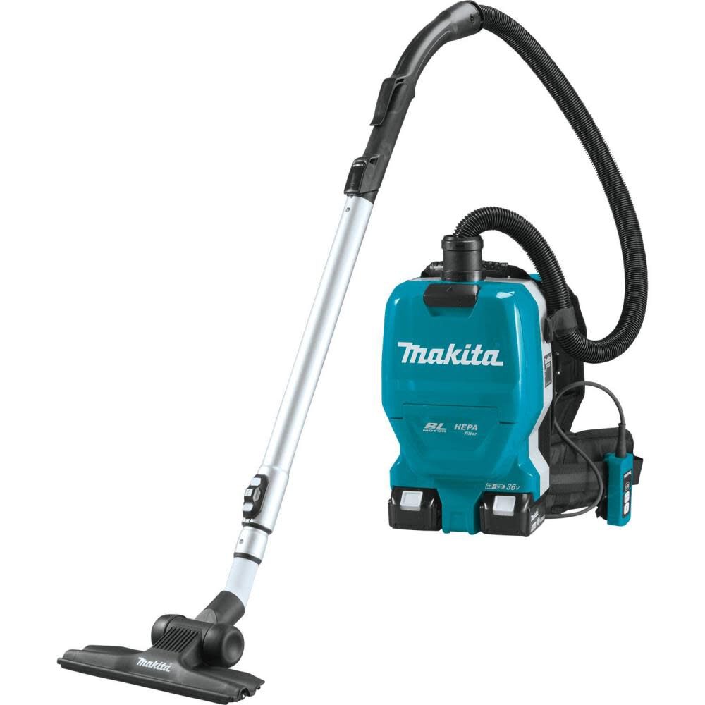 Makita 18V X2 LXT 36V 1/2 Gallon HEPA Backpack Dry Vacuum Kit XCV09PT from Makita