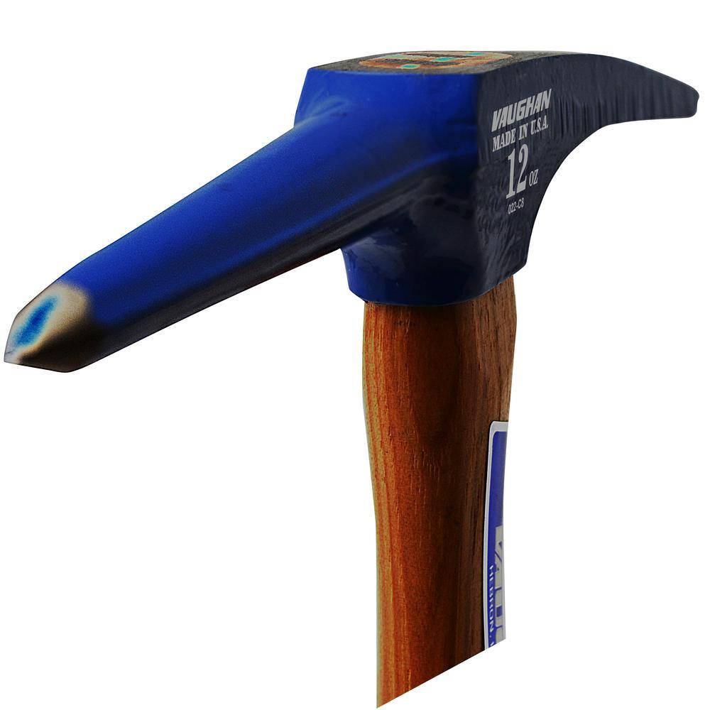 Vaughan 12 oz. Carbon Steel Welder's Chipping Hammer with 11.25 in. Hardwood Handle WC12