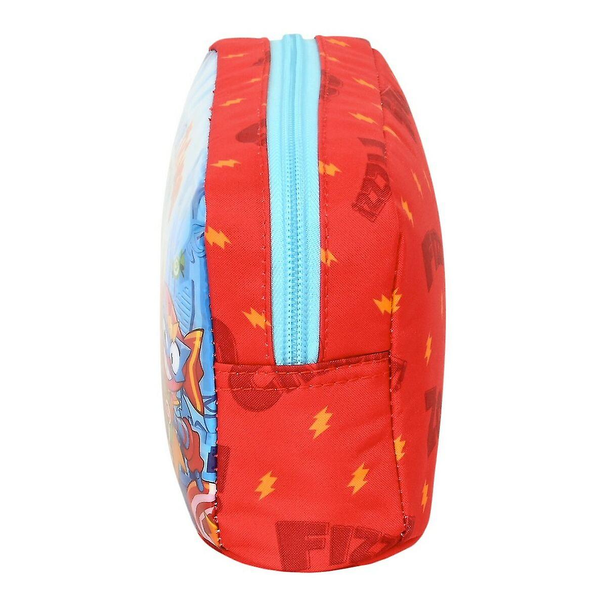 Thermal Lunchbox SuperThings Kazoom Kids Red Light Blue (21.5 x 12 x 6.5 cm)