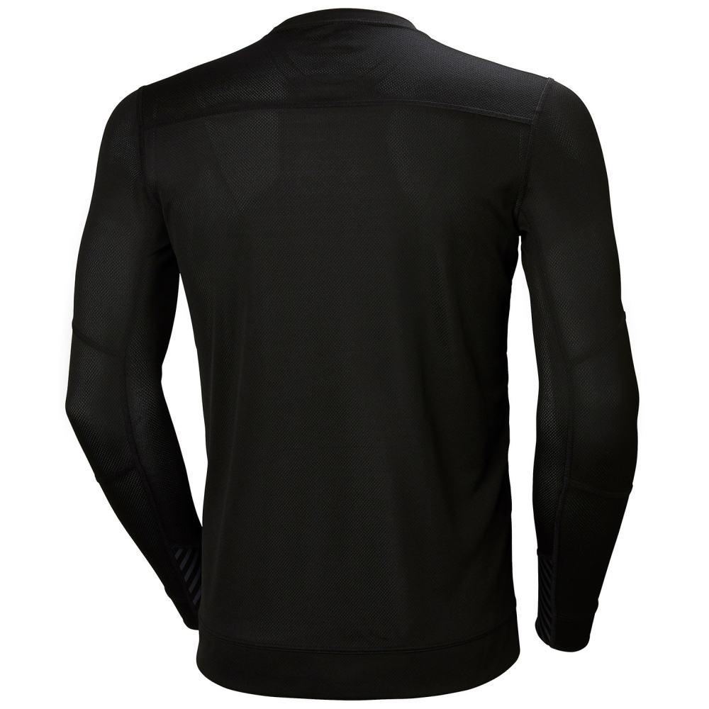 Helly Hansen Lifa Base Layer Crewneck Shirt Black Medium ;