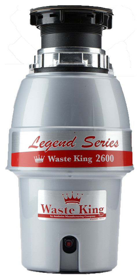 Legend Series 1/2 HP EZ Mount Sound Insulated Garbage Disposer   Garbage Disposals   by Almo Fulfillment Services  Houzz