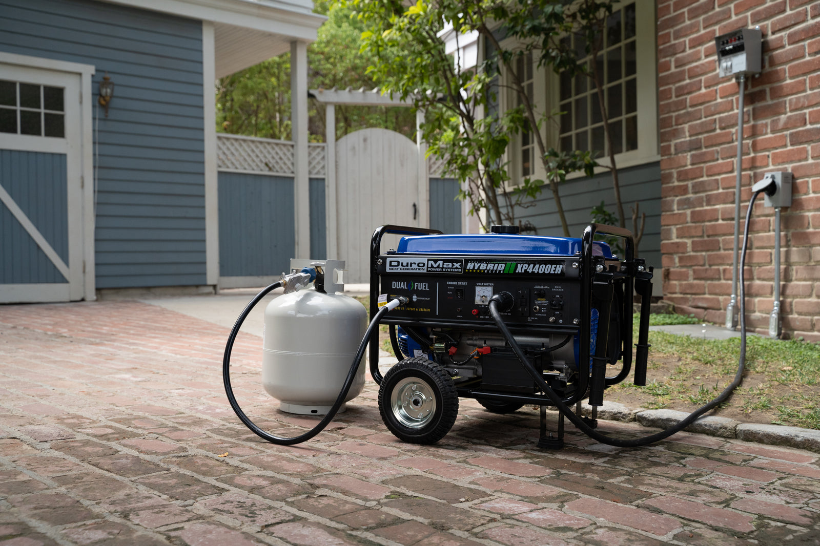 4,400 Watt Dual Fuel Portable Generator