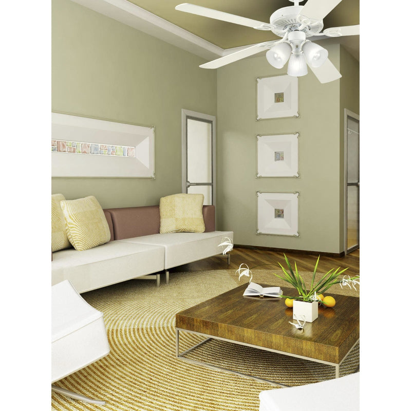 CEILING FAN WHITE 52