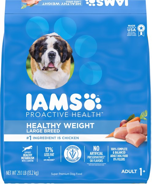 Iams ProActive Health Adult Healthy Weight Large Breed Dry Dog Food