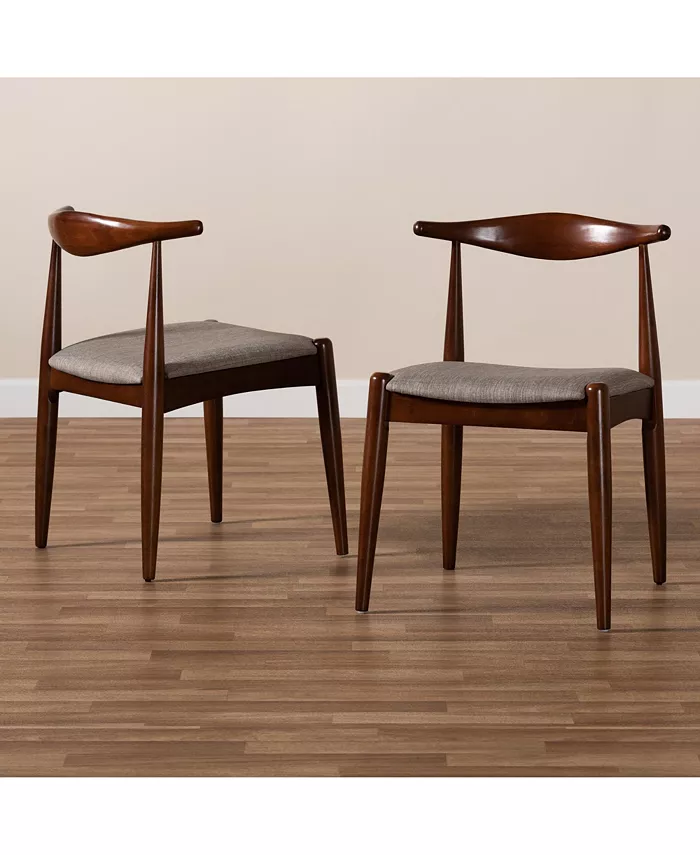 Furniture Amato Mid-Century Modern Dining Chair Set of 2