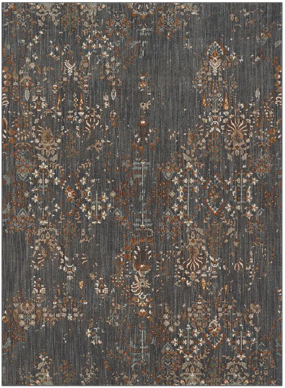 Montreal 5 x 8 Medium Eastmont Denim Area Rug