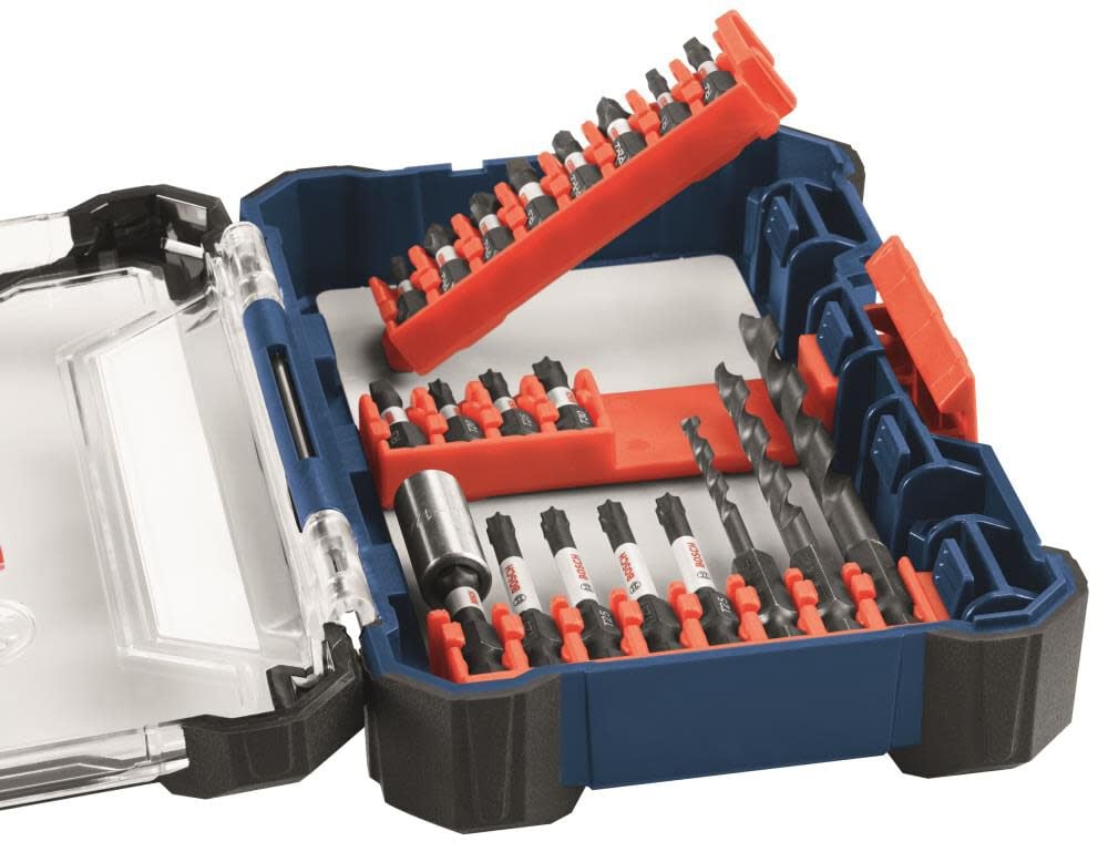 Bosch 24 pc Impact Tough Screwdriving Custom Case System Set SDMS24 from Bosch