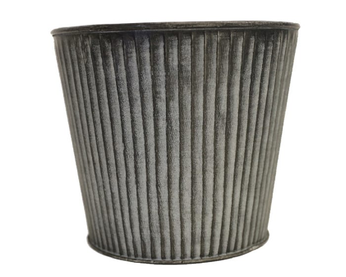 Robert Allen Terrace Planter， Charcoal Ash， 6