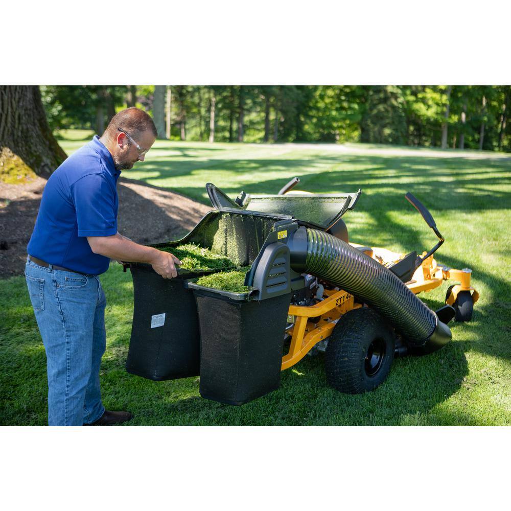 Cub Cadet Original Equipment 42 in. and 46 in. Double Bagger for Ultima ZT1 Series Zero Turn Lawn Mowers (2019 and After) 19A70054100